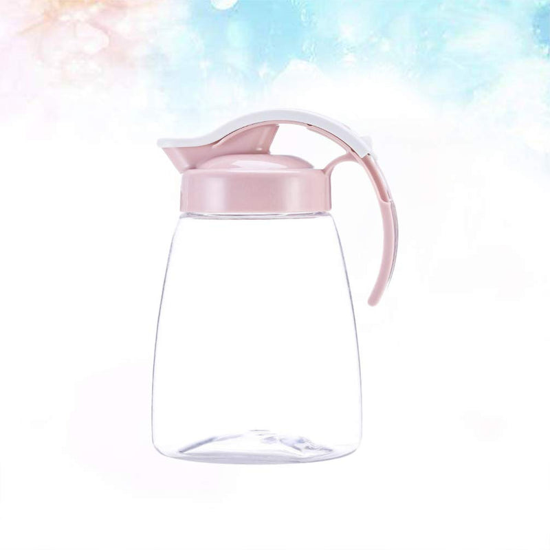 [Australia - AusPower] - UPKOCH Hot Cold Water Pitcher Beverage Juice Kettle Kitchen Water Jug Plastic Handle Carafe for Tea Coffee Milk Wine S Pink 