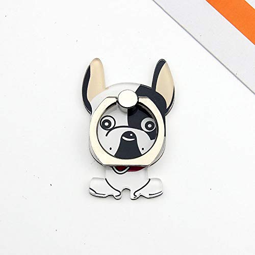 [Australia - AusPower] - 4-Pcs Phone Ring Holder Stand, Cute Animal Dogs Ring Stand Mount 360 Rotation Finger Ring Grip Kickstand for Cellphones and Tablets (Dogs Ring) 