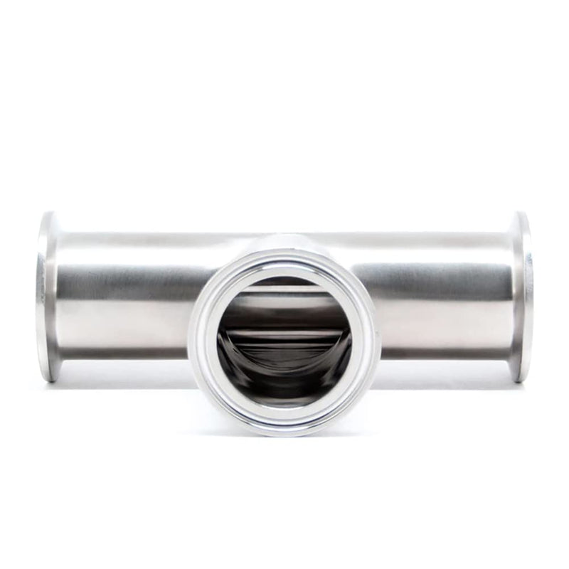 [Australia - AusPower] - Metaland 1.5" Tri Clamp Tee 38mm Pipe OD 3-Way Stainless Steel 304 Sanitary Fitting Fit 50.5mm Ferrule Tube OD 38mm(Ferrule OD 50.5mm) 