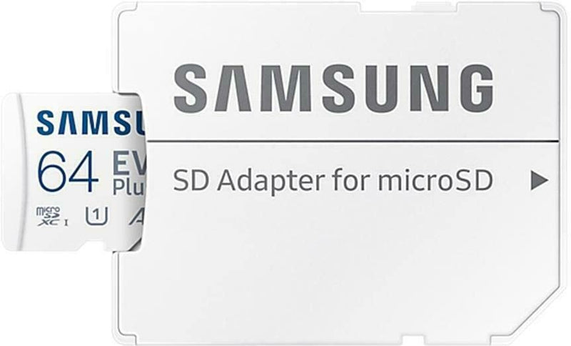 [Australia - AusPower] - Samsung Evo Plus 64GB MicroSD XC Class 10 UHS-1 Mobile Memory Card for Samsung Galaxy J3 J1 Nxt Ace A9 A7 A5 A3 Tab A 7.0 E 8.0 View On7 On5 Z3 