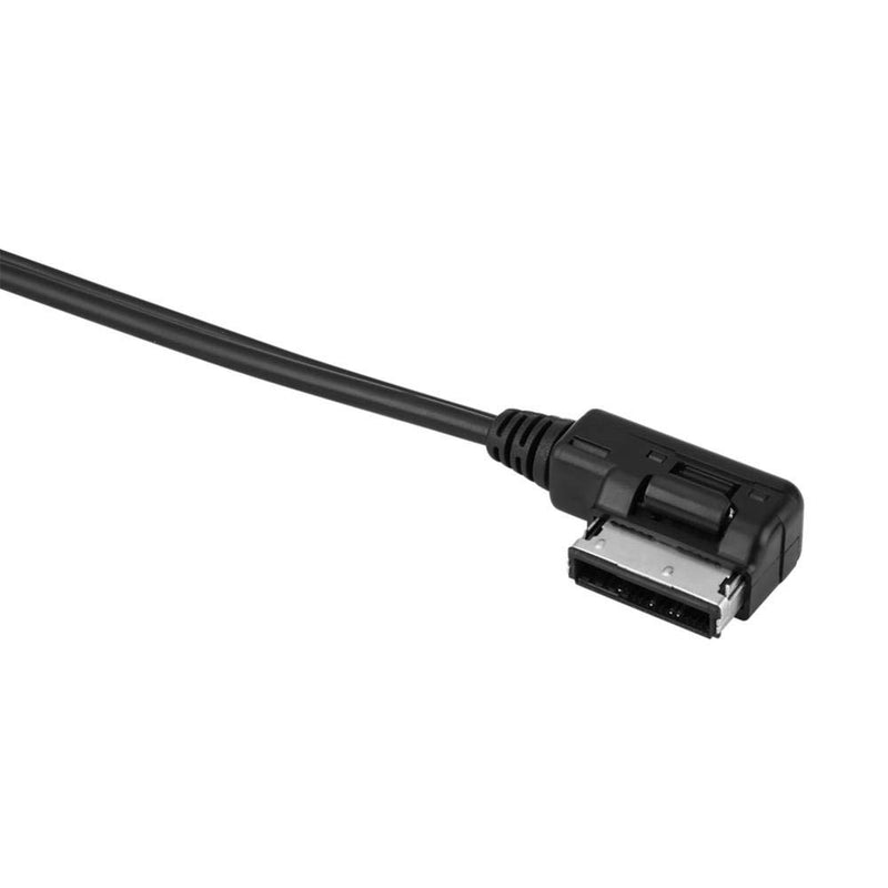 [Australia - AusPower] - Wire Music Interface Audio Adaptor, Car Audio MP3 Auxillary Cable Aux-in USB Audio Music Interface Adapter Compatible for Mercedes Benz 