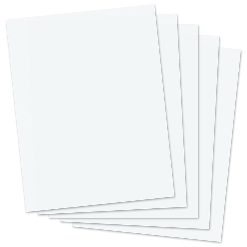 [Australia - AusPower] - SmartSolve Water Soluble Paper, 3pt – White 8.5’’x11’’ Biodegradable Craft Paper, Printer Paper and Drawing Paper, Environmentally Friendly Printing Paper that Dissolves in Water (25 Sheets) Pack of 25 