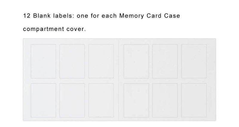 [Australia - AusPower] - Acuvar 12 slot SD/SDHC Memory Card Hard Plastic Cases 12 Slots 