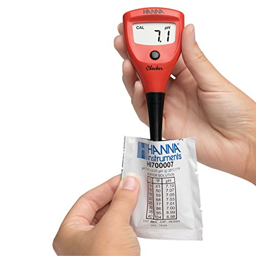[Australia - AusPower] - Hanna Instruments HI98103 Checker pH Tester with Ph Electrode and Batteries, 0.00 to 14.00 pH, +/-0.2 pH Accuracy, 0.1 pH Resolution 