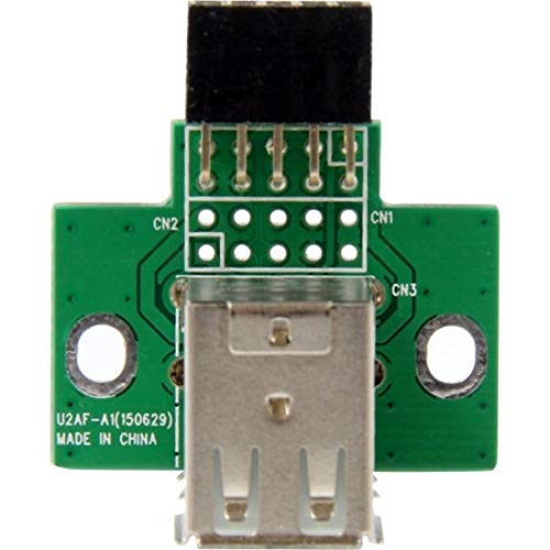 [Australia - AusPower] - StarTech.com 2 Port USB Motherboard Header Adapter - USB adapter - USB (F) to 10 pin USB header (F) - USBMBADAPT2 