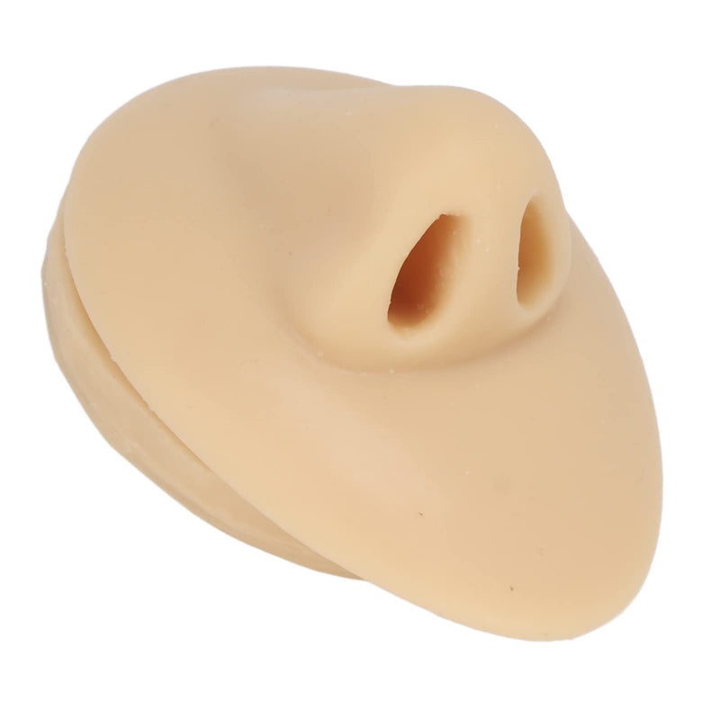 [Australia - AusPower] - Silicone Nose Model, Simulation Nose Model, Soft Silicone Flexible Human Nose Acupuncture Teaching Display Tool 