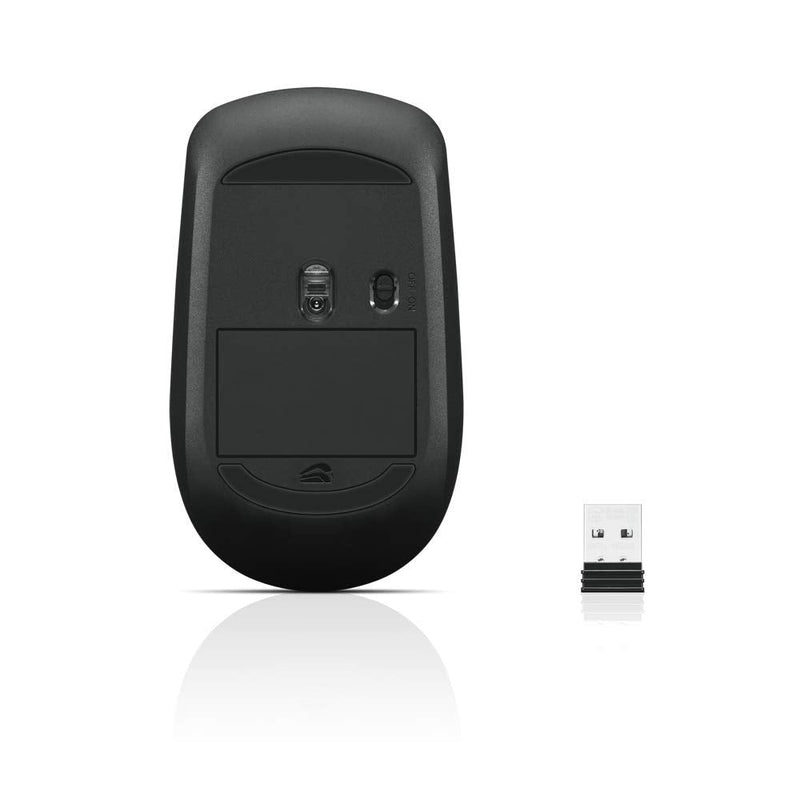 [Australia - AusPower] - Lenovo 400 Wireless Mouse, 1.46"H x 4.17"W x 2.48"D, Black, GY50R91293 