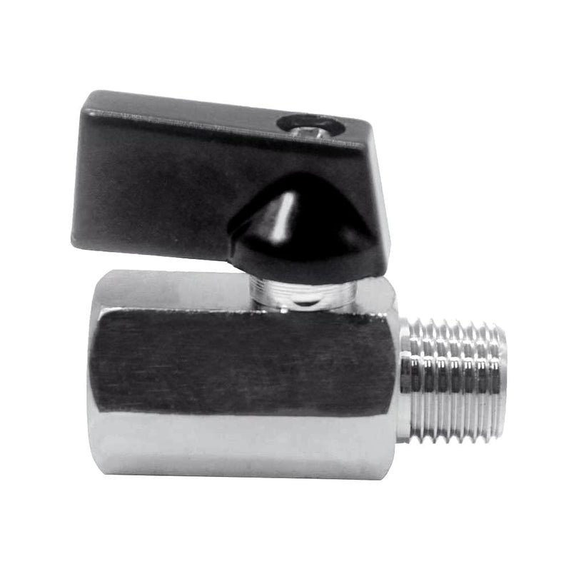 [Australia - AusPower] - Beduan 1/4" Brass Mini Ball Valve NPT Female x Male Shut-Off Valve 1/4" NPT Pack of 1 