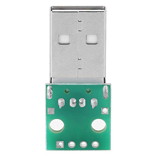 [Australia - AusPower] - Mini USB to DIP Adapter Board, Walfront 10Pcs USB Type A Male Plug to DIP Converter Board 4 Pins DIP 2.54mm Pitch 