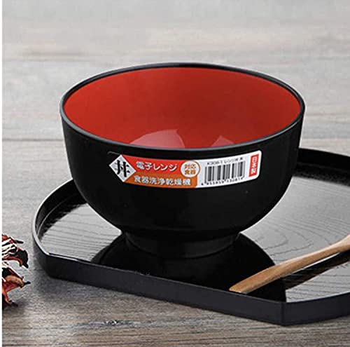 [Australia - AusPower] - JapanBargain 2044, Soup Bowl Japanese Plastic Bowl Rice Bowl Ramen Bowl Udon Bowl Pho Bowl Poke Bowl Cereal Bowl, Microwave and Dishwasher Safe, Made in Japan, 23 fl.oz 23oz 