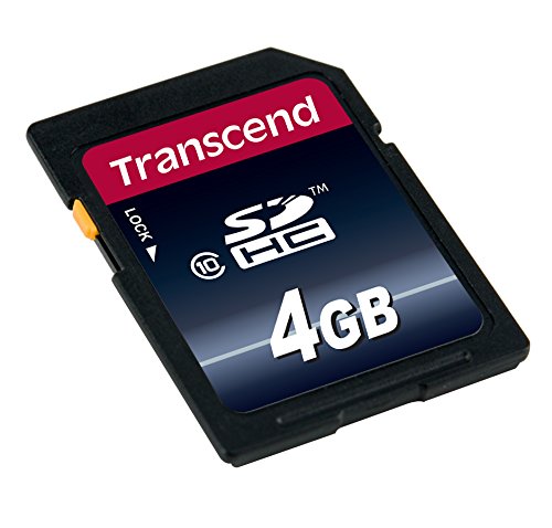 [Australia - AusPower] - Transcend 4GB Class 10 SDHC Card (TS4GSDHC10) Standard Packaging 