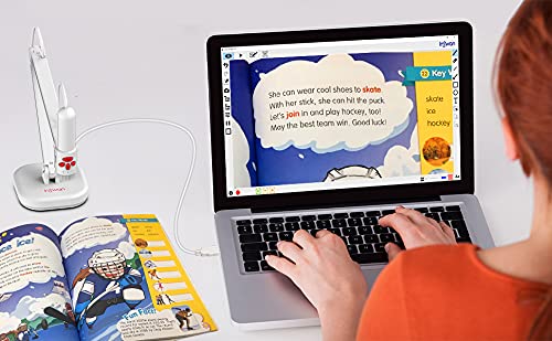 [Australia - AusPower] - INSWAN INS-3 Detachable 3-in-1 5MP USB Document Camera/Webcam/Visualizer - Capture Quad High Definition Images at Any Angle for Remote Teaching, Distance Learning, Video Conferencing, Object Viewing 