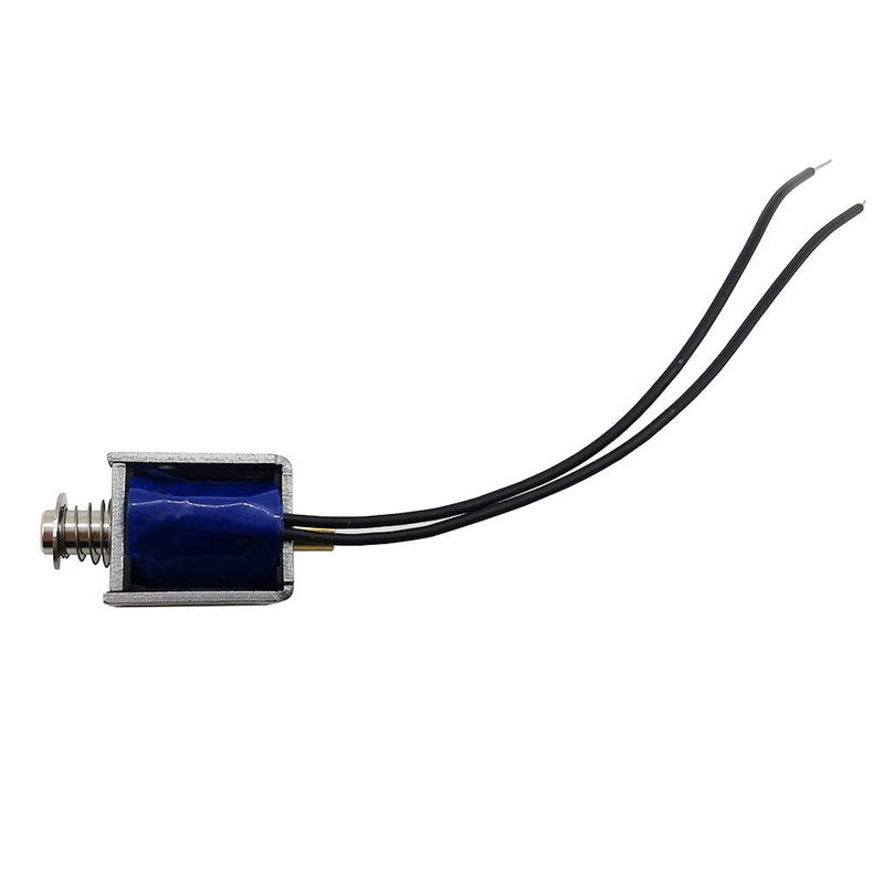 [Australia - AusPower] - 2PCS DC 3V 2.8? Mini Push Pull Linear Solenoid Electromagnet 4.5mm Stroke Open Frame Actuator Electric DC Magnet Solenoid DC 3V 2.8? 