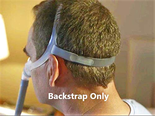 [Australia - AusPower] - Organic Deal Back Strap Compatible w/ResMed CPAP Mask Swift Fx Nasal Pillow- Replacement Straps for Swift FX Nasal Pillow - ResMed CPAP Supplies Option- CPAP Headgear Back Strap (Mask,Frame Not Incl) 