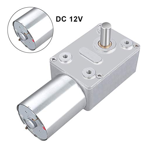 [Australia - AusPower] - DC 12V Electric Motor Reversible High Torque Turbo Worm Electric Geared Gear Box Reduction Electric Motor(20RPM) 