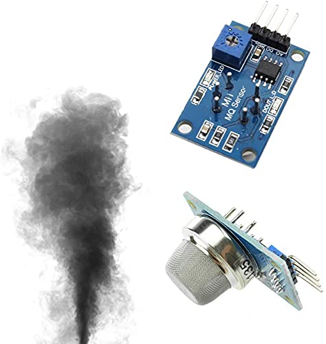 [Australia - AusPower] - 6PCS MQ135 MQ-135 Air Quality Sensor Hazardous Gas Detection Module for Arduino Raspberry Pi ESP8266 MQ2 5V DC 
