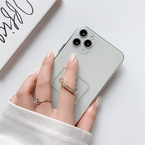 [Australia - AusPower] - GoldenEL Universal 360 Degree Rotating Crystal Finger Ring Stand Holder Kickstand for Cell Phone iPhone Galaxy Engraved with Diamond-Like Crystals (Square) Square 