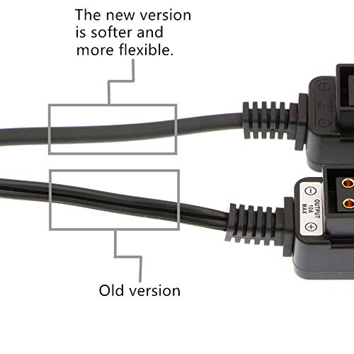 [Australia - AusPower] - Alvin's Cables D-tap Splitter Cable D-tap Male to 4 Port Dtap Female Power Adapter for V-Mount Camera Battery P-tap Power Hub 70cm| 27.6inches 70cm/27.6in 1 to 4 