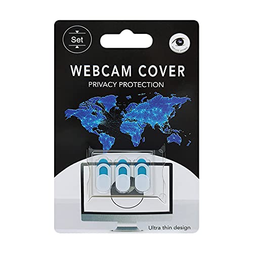 [Australia - AusPower] - Pack of 3 Laptop Camera Cover Ultra Thin Film Webcam Cover Camera Blocker Privacy Protection Laptop 