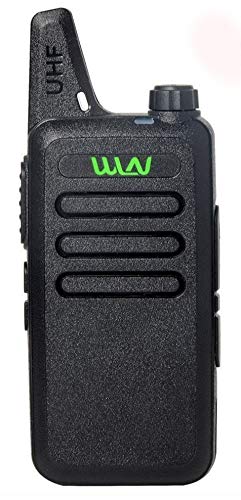 [Australia - AusPower] - WLN KD-C1 Mini Walkie Talkie UHF 400-470Mhz Two Way Radio (1 Pair) 