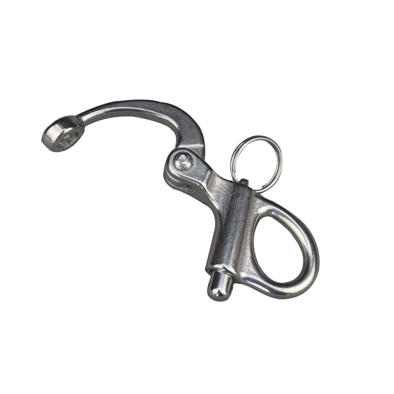 [Australia - AusPower] - Ayunwei 35mm(1-3/8 inch)/52mm(2.04 inch) Fixed Snap Shackles 316 Stainless Steel Bail Snap Shackles with Quick Release Pin for Bracelet and Boat of 5 Pcs 