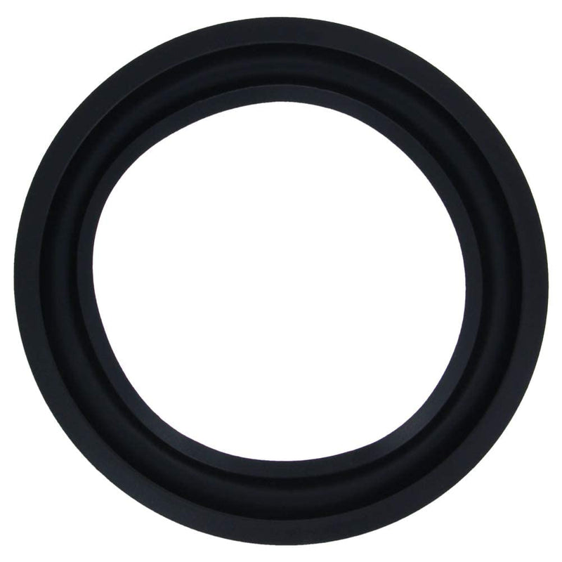 [Australia - AusPower] - Heyiarbeit 4 Pcs 6.08" Speaker Rubber Edge Surround Rings Replacement Parts for Speaker Repair Kitchens Bathrooms DIY 156mm 4 pcs 