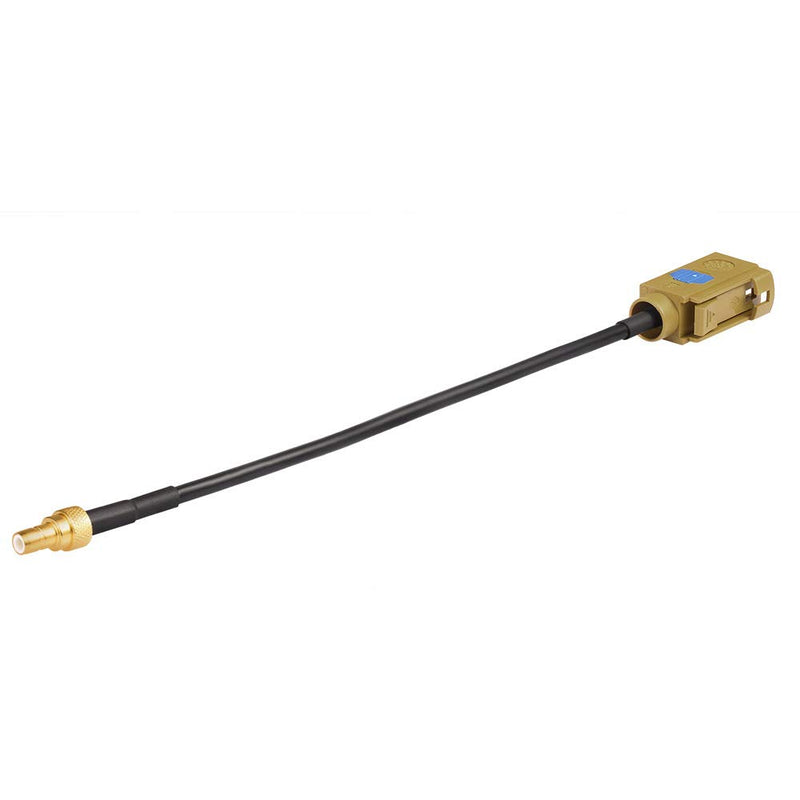 [Australia - AusPower] - Eightwood Fakra Curry Female Code K to SMB Male Antenna Adapter Compatible with XM Sirius Satellite Radio Antenna Stereo Tuner 15cm /6 inches 
