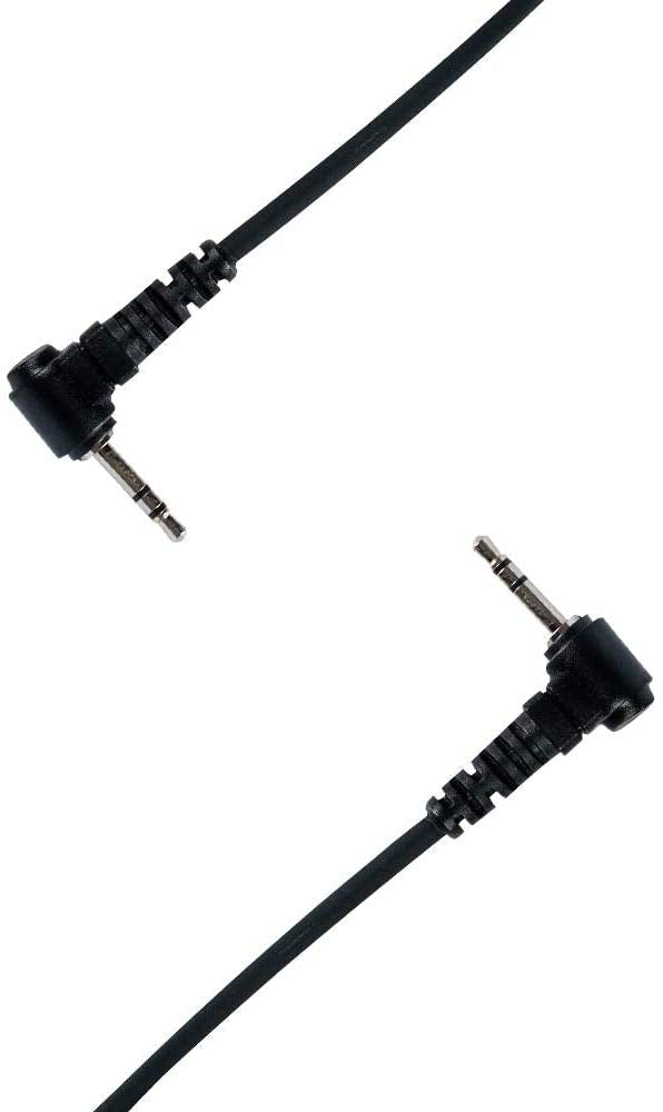[Australia - AusPower] - Caroo Walkie Talkie 2.5mm Earpiece,2 Pack 1 Pin Covert Acoustic Tube Earpieces Headset with PTT Mic for Motorola Talkabout MH230R MR350R T200 T200TP T260 T260TP T600 MT350R Two Way Radio 
