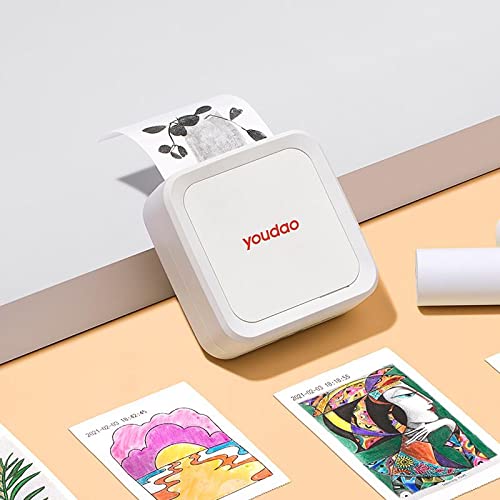 [Australia - AusPower] - Youdao Printer Paper, for youdao Mini Bluetooth Thermal Printer (Pocket Printer Pro C) 