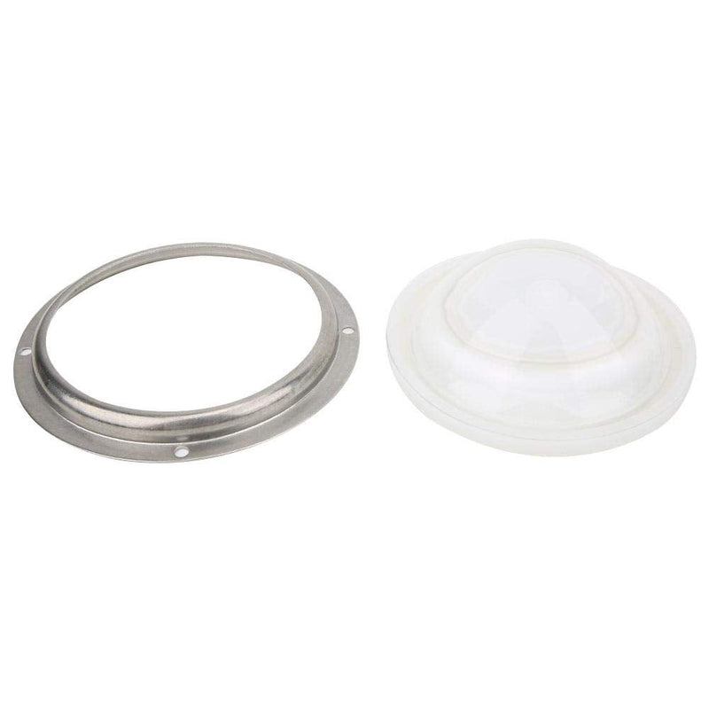 [Australia - AusPower] - Condenser Lens LED Lens Optical Glass 100mm/3.94in Beam Angle 60° Aspheric Waterproof Rubber Circle with Fixed Bracket for 20-200W LED 