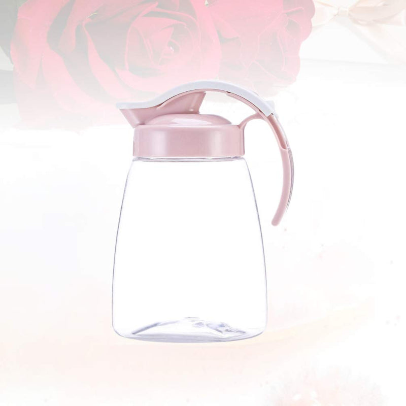 [Australia - AusPower] - UPKOCH Hot Cold Water Pitcher Beverage Juice Kettle Kitchen Water Jug Plastic Handle Carafe for Tea Coffee Milk Wine S Pink 