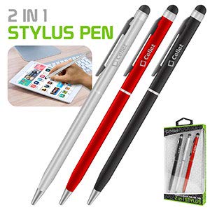 [Australia - AusPower] - Cellet Ultra Thin Touch Screen Stylus and Pen Combo Compatible for Samsung Galaxy J7/J7 V/J5/J3/J3 V/J1/A6/S7/S7 Edge/S7 Active/Grand Prime/J3 Prime/J3/Express Prime 3 (3 Pack) 