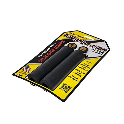 [Australia - AusPower] - ESI Grips Extra Chunky MTB Grip, Black, one Size (XLCBK) 