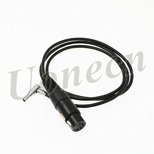 [Australia - AusPower] - Uonecn ARRI Alexa Mini Camera Audio Cable XLR 5 pins Female to Right Angle 5 pin Male Plugs Alexa Reach Mini Audio Cable 