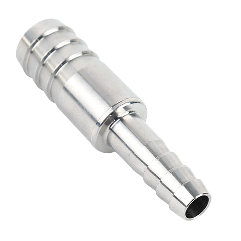 [Australia - AusPower] - Uenede 2PCS Aluminium Reducer 3/16" to 3/8" OD Barb Fittings Reducing Hose Pipe Barb Fitting for Water/Oil/Gas 3/16"-3/8" 
