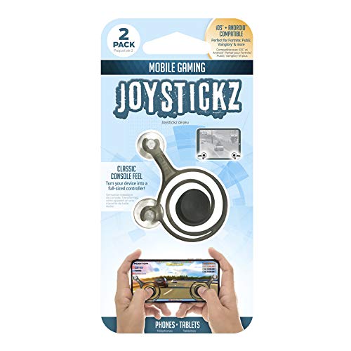 [Australia - AusPower] - ReTrack 2 Pack Mobile Gaming Joystick for FPS, RPG, MOBA and Console Port Compatible, Designed to Work with All Smartphones (ETZJOY2PK) 