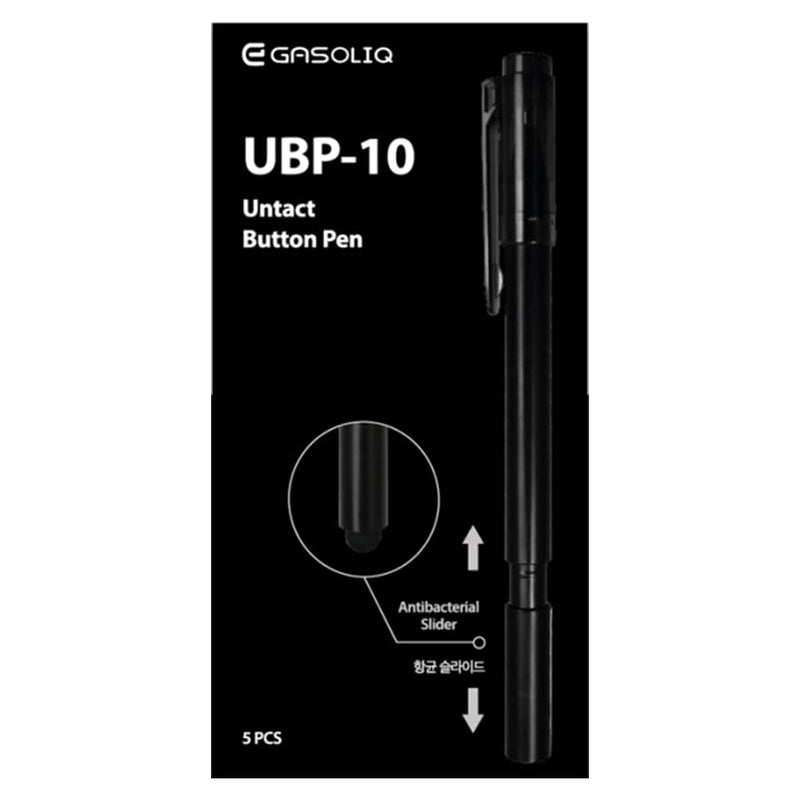 [Australia - AusPower] - UBP-10 Untact Button Pen 2-in-1 Stylus and Ball Pen Non-Touch Refillable Contactless Touch Tool Button Pusher Touchless No Touch Compatible with Smartphone and Tablet Android Smartphone (12PCS) UBP-10(12PCS) 