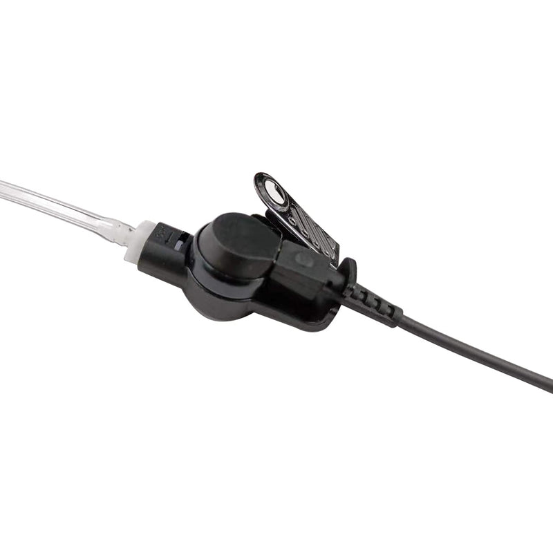 [Australia - AusPower] - TIAN CHANG Walkie Talkie Earpiece 3.5mm Surveillance Kit Acoustic Tube Listen-only Earpiece for Speaker Mics-2 Pack 