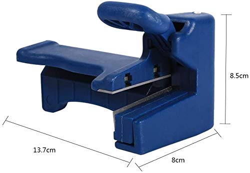 [Australia - AusPower] - Zerodis Double Edge Banding Machine Trimming Cutting Device Manual Head and Tail Trimmer Woodworking Tool for Carpenter PVC Binding Strip 