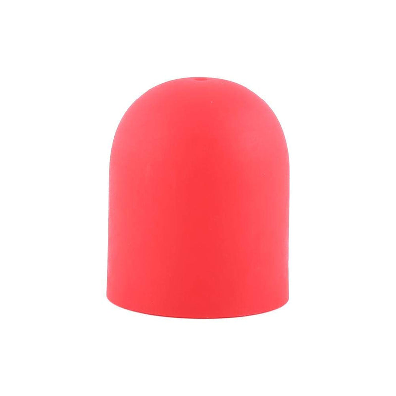 [Australia - AusPower] - 4PCS Silicone Motor Guard Stopper Cover, Protective Accessories (Red+Blue) (Red) 