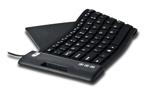 [Australia - AusPower] - Adesso AKB-222UB - SlimTouch 222 Waterproof Flexible Keyboard for Windows 8/7/Vista/XP/2000, Compact Size 