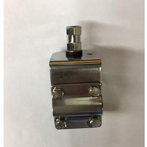 [Australia - AusPower] - Pro Trucker Stainless Steel Single Groove Mirror Mount with SO-239 Stud Mount 