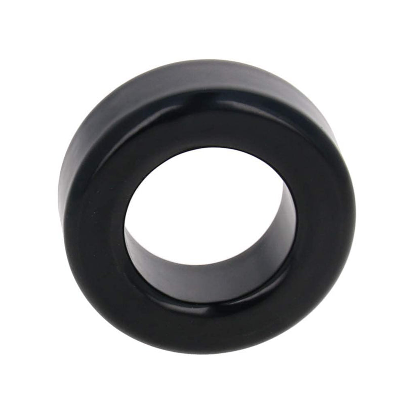 [Australia - AusPower] - Fielect 2 Pcs Toroid Core Ferrite Choke Iron Powder Inductor Ferrite Ring 24.1x39.9x14.5mm?Black 2Pcs 