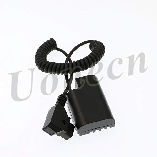 [Australia - AusPower] - Uonecn D-Tap to DMW-DCC12 DC Coupler Dummy Battery Spring Cable for Panasonic DMC-GH5 GH4 GH3 