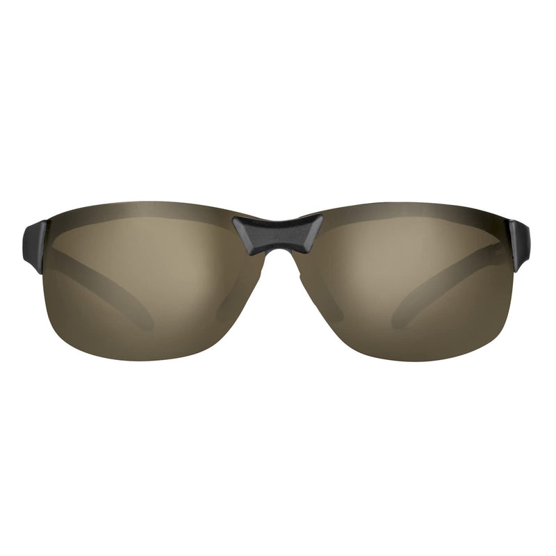 [Australia - AusPower] - Flying Fisherman Maverick Polarized Sunglasses with AcuTint UV Blocker for Fishing and Outdoor Sports Matte Black Frames/Amber Lenses 