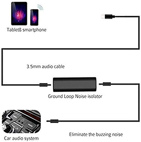 [Australia - AusPower] - Auxillary Input Connector Car AUX Cable Stereo 3.5mm Interface Compatible with BM-W Y Cable 