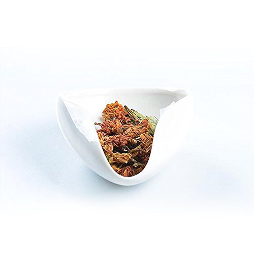 [Australia - AusPower] - 11x4CM White Porcelain Cha He Tea Vessel -Loose Leaf Tea Presentation- Tea Accessory - Tea Scoop-Tea 