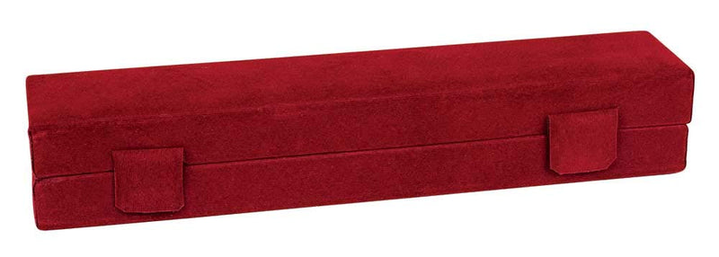 [Australia - AusPower] - Long Torah Pointer Yad with Classic Hand-Hammered Detailing Nickel-Plated High Polish Silver Color Finish - in Velvet Box 