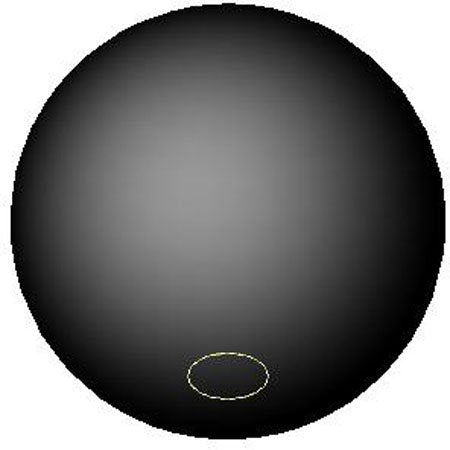 [Australia - AusPower] - DimcoGray Black Phenolic Ball Knob Female, Brass Insert: 3/8-16" Thread x 1/2" Depth, 1-3/8" Diameter x 1-19/64" Height x 5/8" Hub Dia 