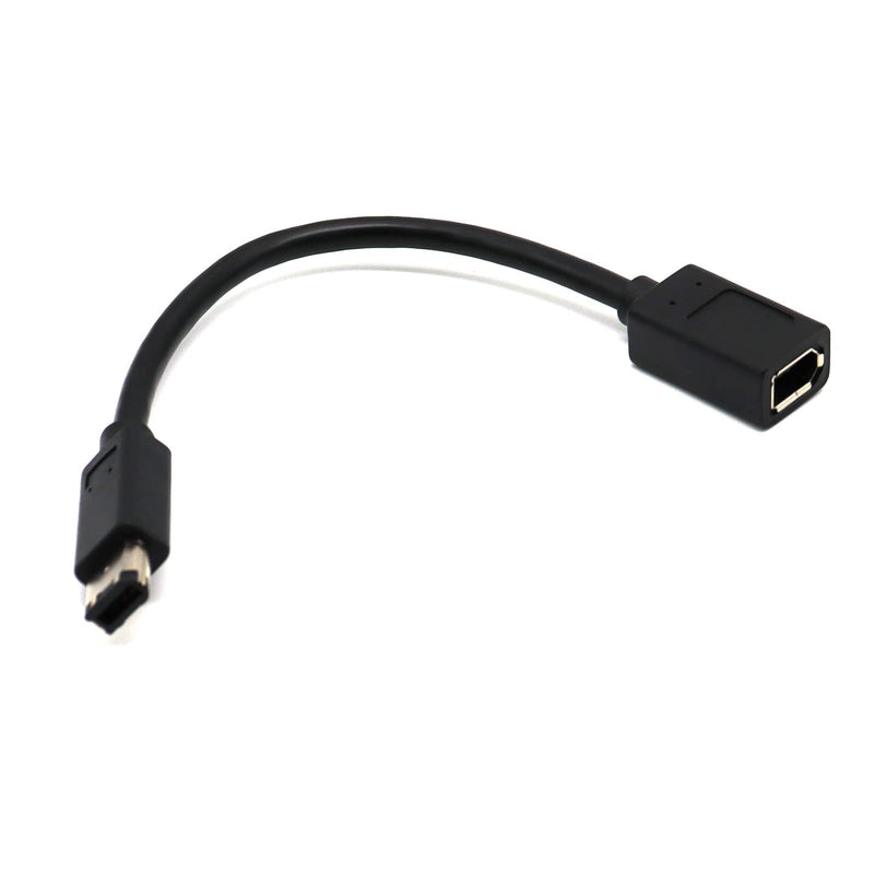 [Australia - AusPower] - AWADUO Firewire Cable Cord 1394 IEEE 6 Pin Male to 6 Pin Female Cable Adapter Firewire 400 to 400 Cable for Digital Camera/Medical Equipment(0.2M/0.65FT) 6M to 6F 